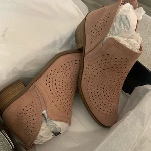 Torrid Perforated Ankle Bootie size 10.5w